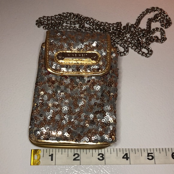 Nine West Gold and Silver Evening Bag - Picture 3 of 9